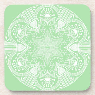 Seafoam Mandala Coaster