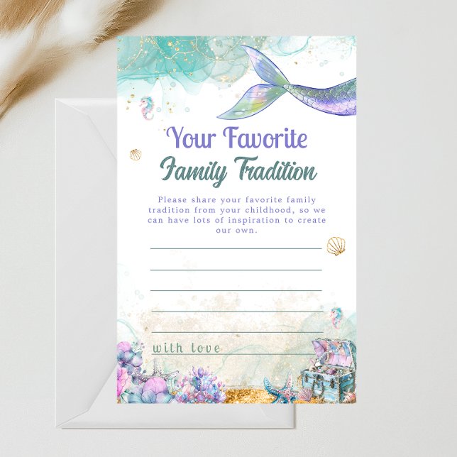 Seafoam Mermaid Family Tradition Keepsake (Creator Uploaded)