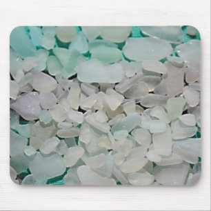 Seafoam Seaglass Mouse Mat
