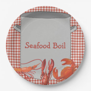 Seafood Boil  Paper Plate