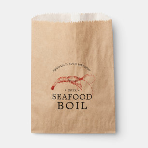 Seafood Boil Themed Party Favour Bags