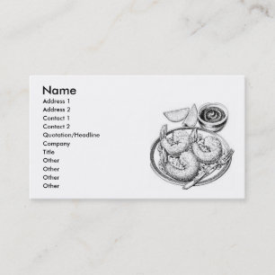 Seafood Business Card