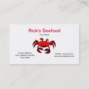 Seafood Business card