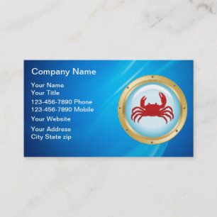 Seafood Business Cards