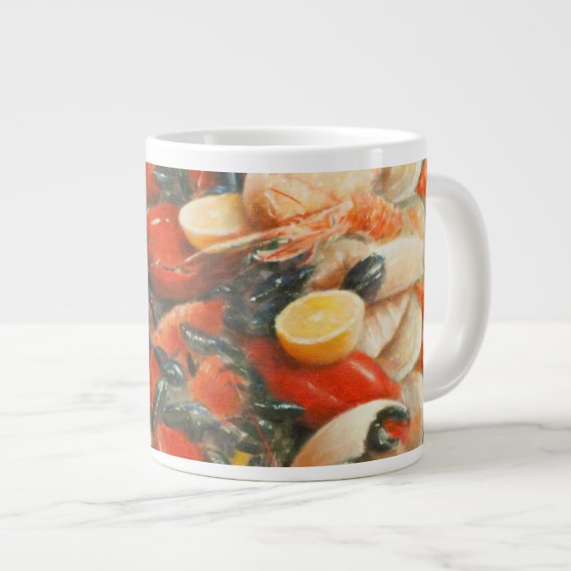 Seafood Extravaganza 2010 Large Coffee Mug (Front Right)