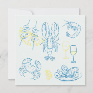 Seafood Feast Card