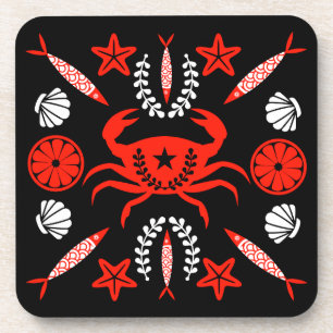 Seafood Foodie Gifts Coaster