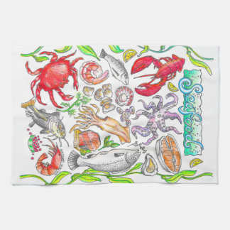 Seafood Kitchen Towel
