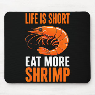 Seafood market shrimping seafood shrimps  mouse mat