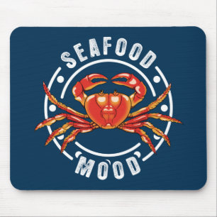 Seafood Mood - Crab Mouse Mat