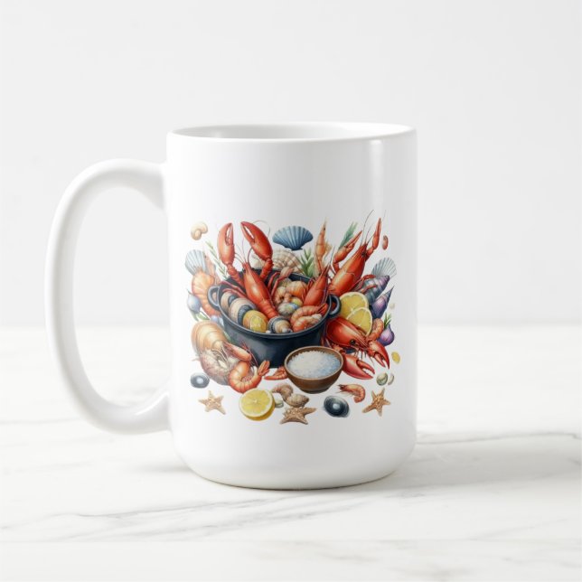 Seafood Mug (Left)