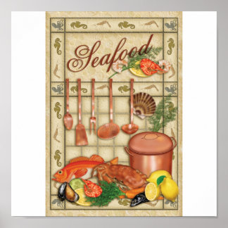 seafood poster