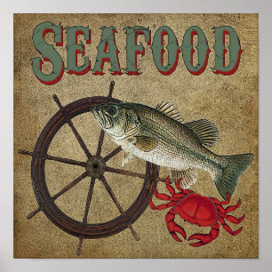 Seafood Poster