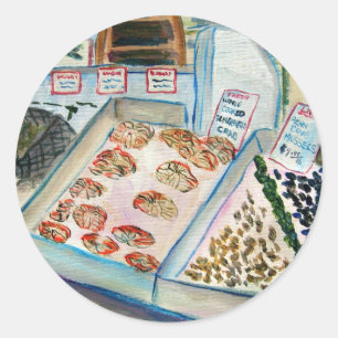 Seafood Sale Sticker (Pike Place Seattle)