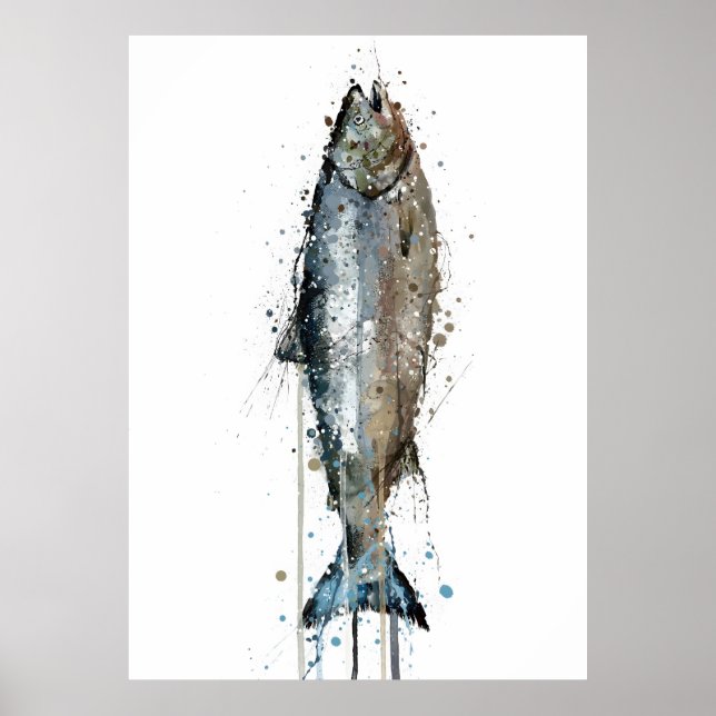 Seafood Salmon Poster (Front)