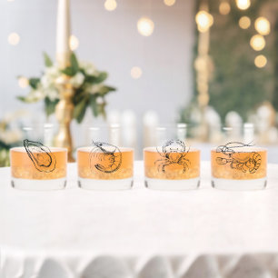 Seafood Set of Glasses