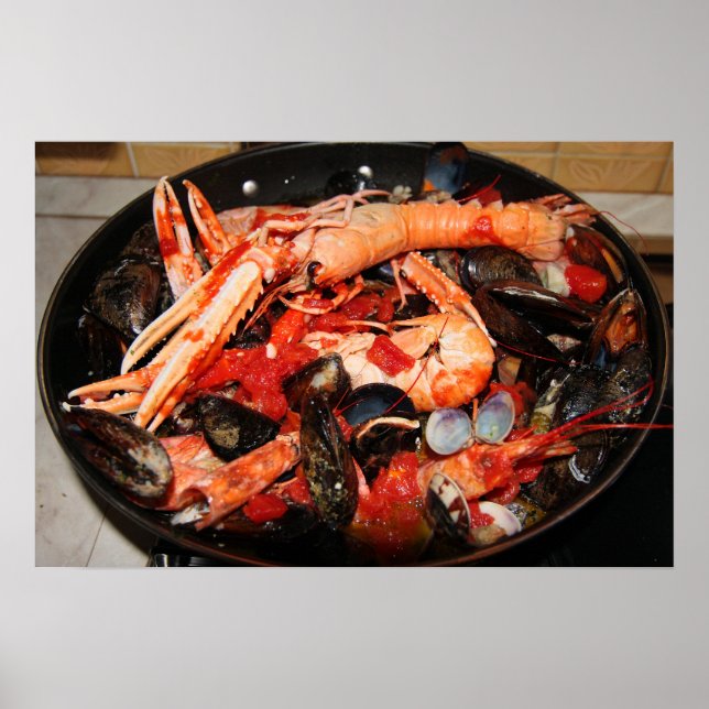 Seafood Soup Poster (Front)