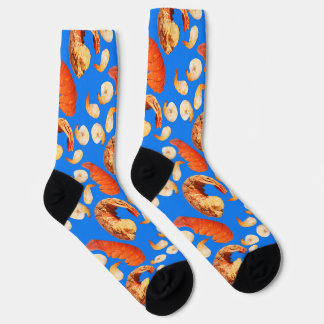 Seafood Surprise Lobster Shrimp Socks