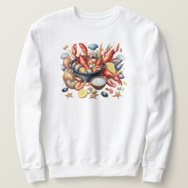 Seafood Sweatshirt (Design Front)