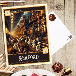 Seaford, Delaware   Vintage Postcard