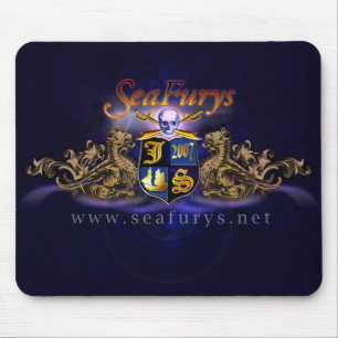 SeaFurys Shield (Blue) Mousepad