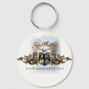 SeaFurys Shield (White) Keychain