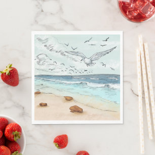 SEAGAL IN FLIGHT SKU WB0005 NAPKIN