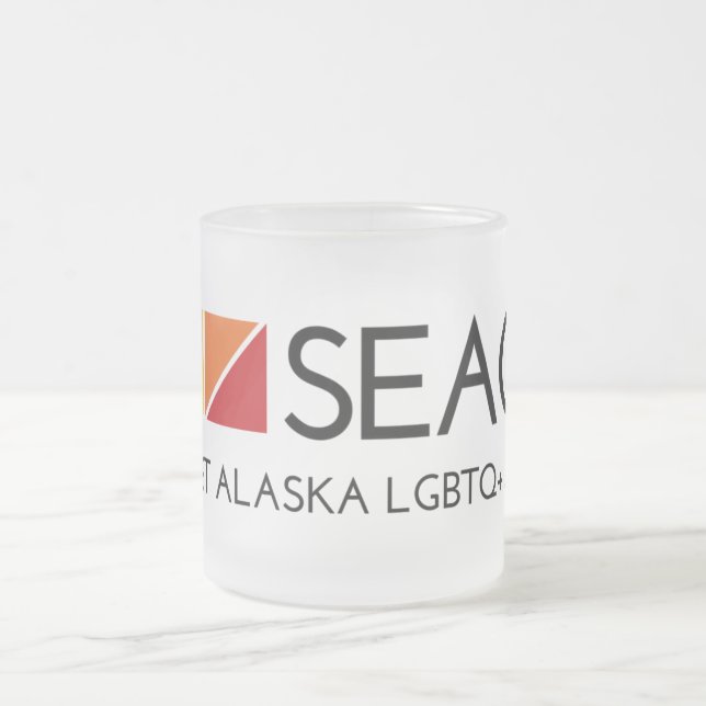 SEAGLA Logo Frosted Mug (Center)