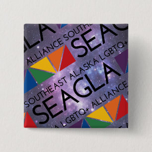 SEAGLA Square Space Logo Pin