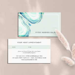 Seaglass Geode   Appointment Card