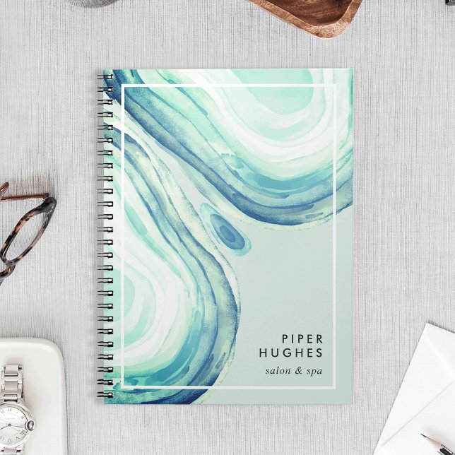 Seaglass Geode Notebook (Creator Uploaded)