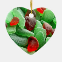 Seaglass Holiday Ornament