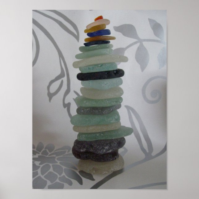 seaglass stack poster (Front)