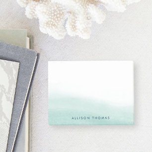 Seaglass Tides Personalised Post-it Notes