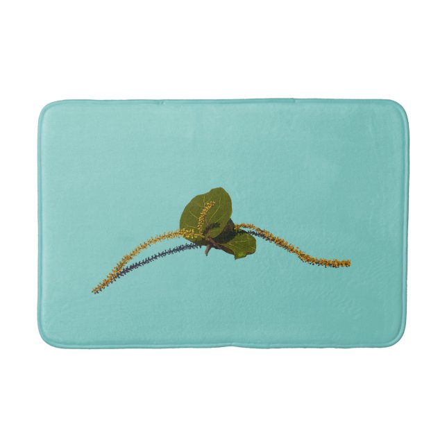 Seagrape Blooms- Gulf Bath Mat (Front)