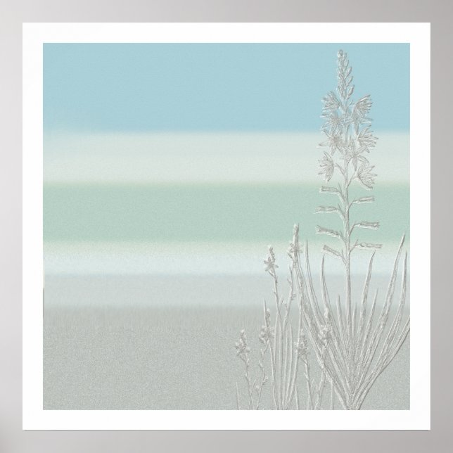 Seagrass in the Mist Poster (Front)
