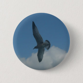 seagull 6 cm round badge