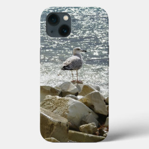 Seagull and sea iPhone 13 case