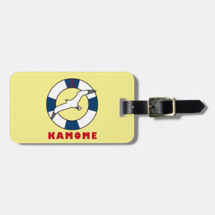 Seagull and Swim Ring Luggage Tag