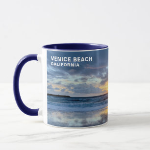 Seagull At Sunset - Venice Beach, CA Mug