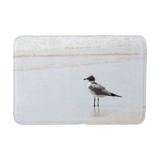 Seagull at the Beach Bath Mat