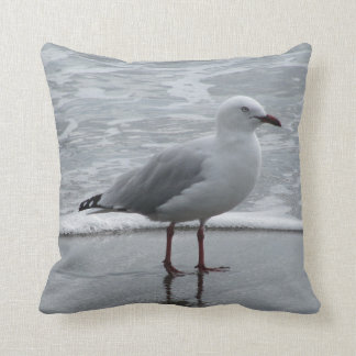 Seagull at Waters Edge Cushion