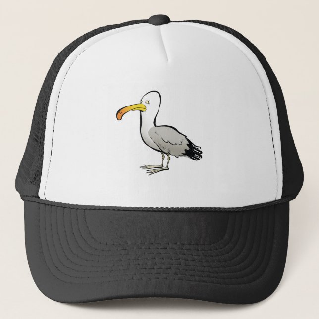 Seagull au naturel trucker hat (Front)