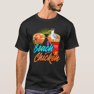 Seagull Beach Chicken Animal T-Shirt