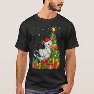 Seagull Bird Xmas Holiday Santa Seagull Christma T-Shirt