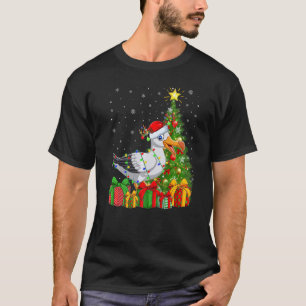 Seagull Bird  Xmas Holiday Santa Seagull Christmas T-Shirt