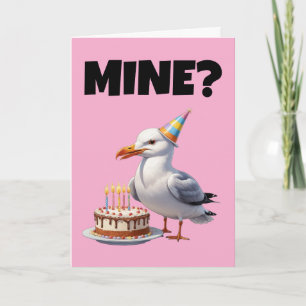 Seagull Birthday Bash – Cake, Chaos & Fun! Invitation