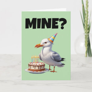Seagull Birthday Bash – Cake, Chaos & Fun! Invitation