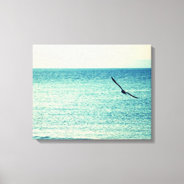 Seagull Canvas Print (Front)