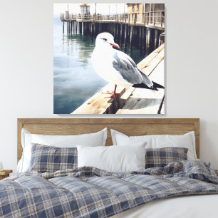 Seagull Canvas Print